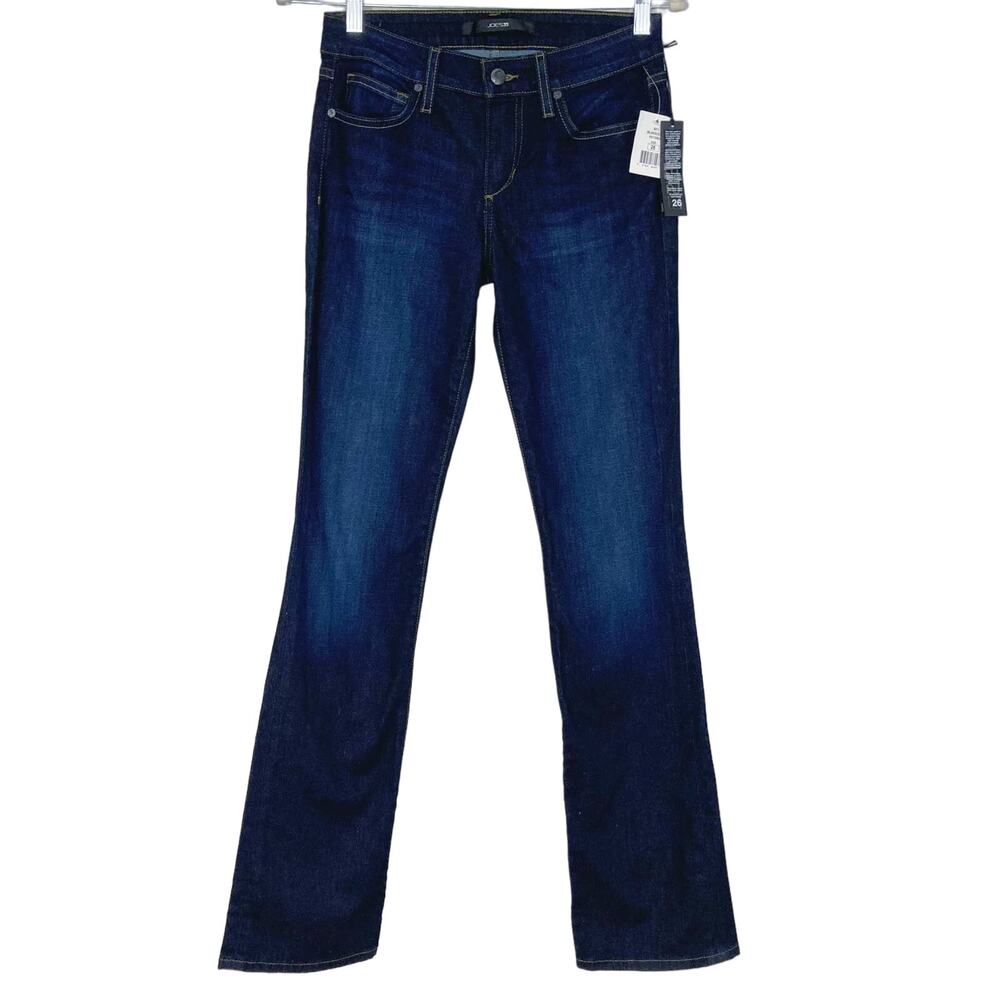 Joe’s Jeans The Starlet Slim Leg Boot Cut Jeans Victoria Dark Wash NWT Size 26